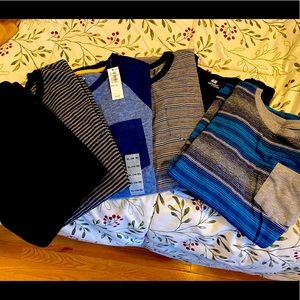 Six pack of boys shirts sizes 12-16